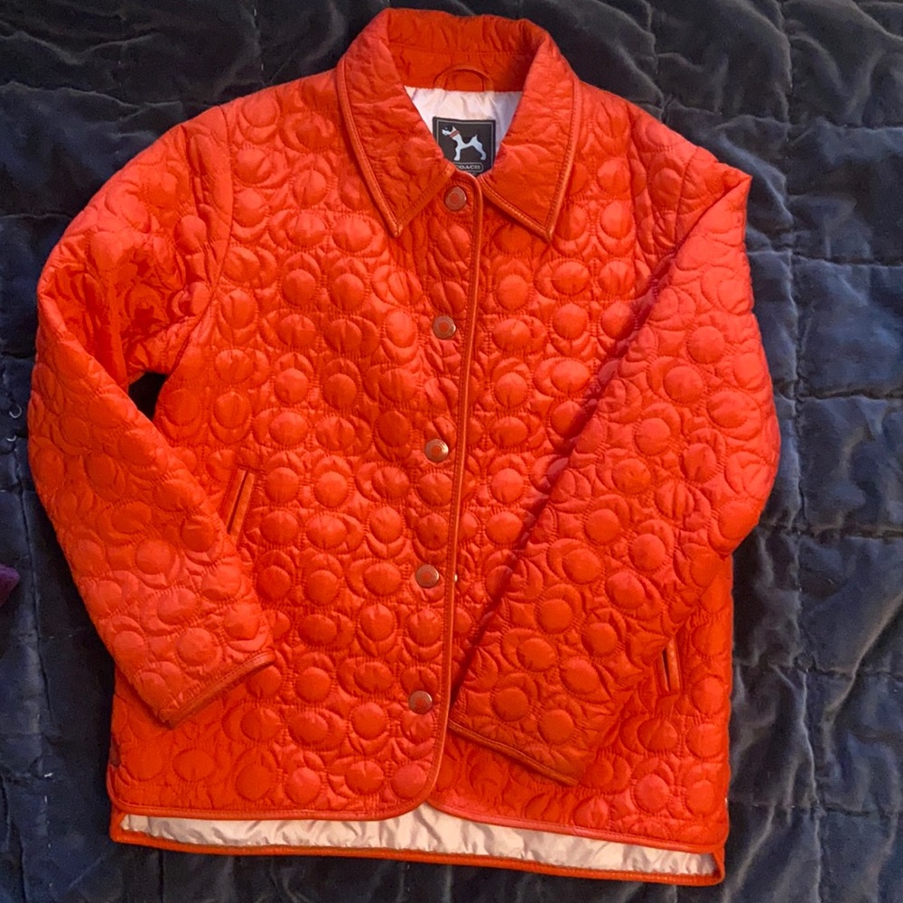Coach girls jacket